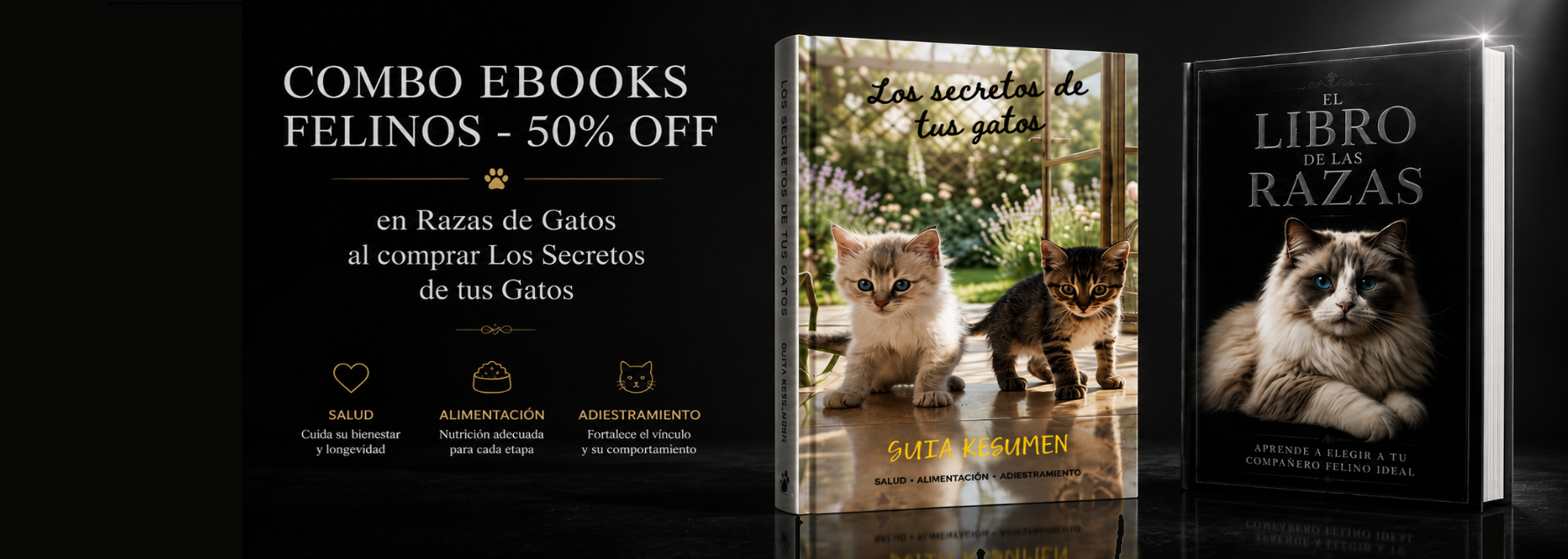 Combo E-Books felinos